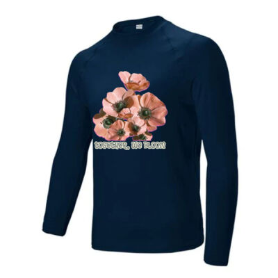 Together, We Bloom – Poppy Flower Apparel  - Ladies Long Sleeve Rashie Thumbnail