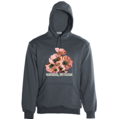 Together, We Bloom – Poppy Flower Apparel  - Unisex Adults Pull Over Hoodie Thumbnail