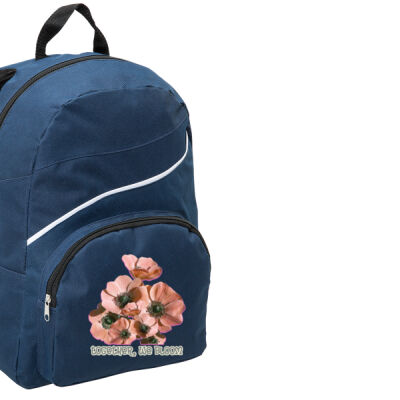 Together, We Bloom – Poppy Flower Apparel  - Twist Backpack Thumbnail