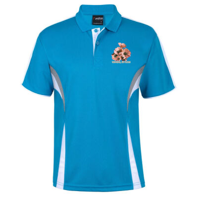 Together, We Bloom – Poppy Flower Apparel  - Podium Cool Polo Thumbnail