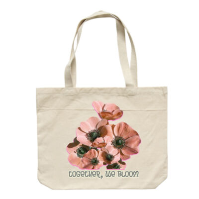 Together, We Bloom – Poppy Flower Apparel  - Mall Bag Thumbnail