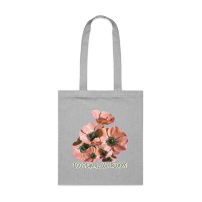 Together, We Bloom – Poppy Flower Apparel  - Parcel Tote  Thumbnail