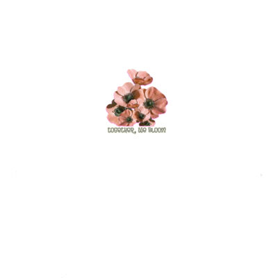 Together, We Bloom – Poppy Flower Apparel  - Aprons - 100% Cotton Thumbnail