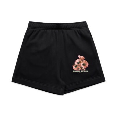 Together, We Bloom – Poppy Flower Apparel  - Wo's Relax Track Shorts Thumbnail