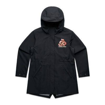 Together, We Bloom – Poppy Flower Apparel  - Ladies Tech Jacket Thumbnail