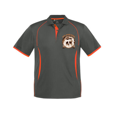 Dark Moon Ritual Skull & Candle Tee - Mens Razor Short Sleeve Polo Thumbnail