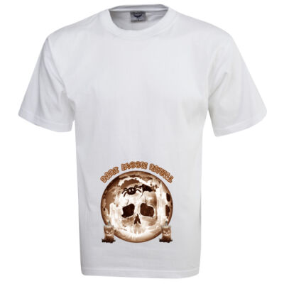 Dark Moon Ritual Skull & Candle Tee - Premium Pre-Shrunk Cotton T-Shirt  Thumbnail