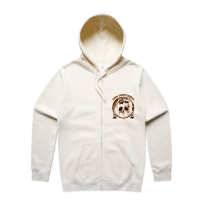 Dark Moon Ritual Skull & Candle Tee - Stencil Zip Hood Thumbnail