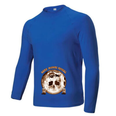 Dark Moon Ritual Skull & Candle Tee - Mens Long Sleeve Rashie Thumbnail
