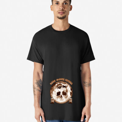 Dark Moon Ritual Skull & Candle Tee - Ultra Cotton Adult T-Shirt Thumbnail