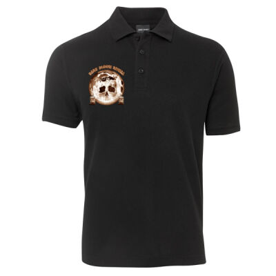 Dark Moon Ritual Skull & Candle Tee - Pique Polo Thumbnail