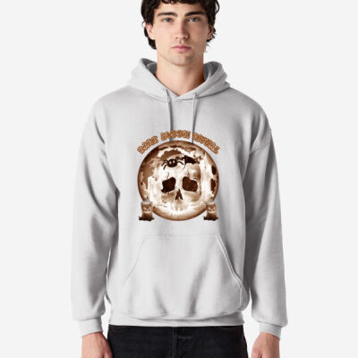 Dark Moon Ritual Skull & Candle Tee - Adult Hooded Sweatshirt Thumbnail