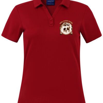 Dark Moon Ritual Skull & Candle Tee - VICTORY TRUEDRY® SHORT SLEEVE POLO Thumbnail