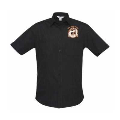 Dark Moon Ritual Skull & Candle Tee - Mens Bondi Short Sleeve Shirt Thumbnail