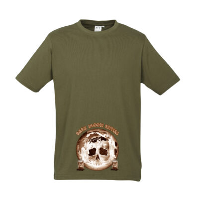 Dark Moon Ritual Skull & Candle Tee - Mens Ice Short Sleeve Tee Thumbnail
