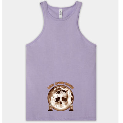 Dark Moon Ritual Skull & Candle Tee - Women's Racerneck CVC Tank Thumbnail