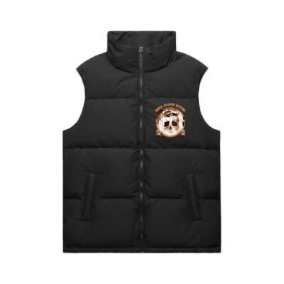 Dark Moon Ritual Skull & Candle Tee - Puffer Vest Thumbnail