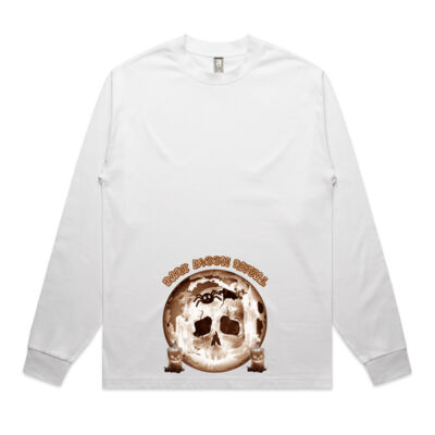 Dark Moon Ritual Skull & Candle Tee - Mens Heavy L/S Tee Thumbnail