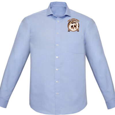 Dark Moon Ritual Skull & Candle Tee -  Mens Charlie Classic Fit Long Sleeve Shirt Thumbnail