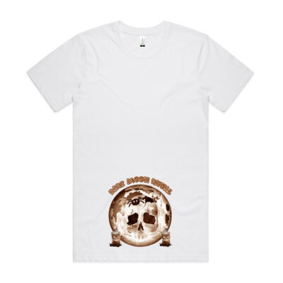Dark Moon Ritual Skull & Candle Tee - Organic Tee Thumbnail