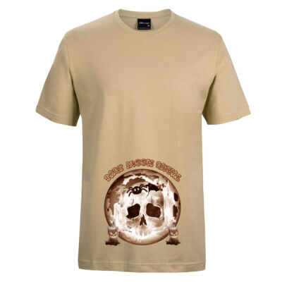 Dark Moon Ritual Skull & Candle Tee - JB's  Tee Thumbnail
