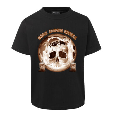Dark Moon Ritual Skull & Candle Tee - JB's Kids Tee Thumbnail