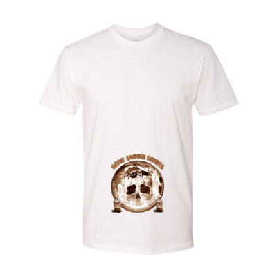 Dark Moon Ritual Skull & Candle Tee - Men's Cotton Crew Thumbnail