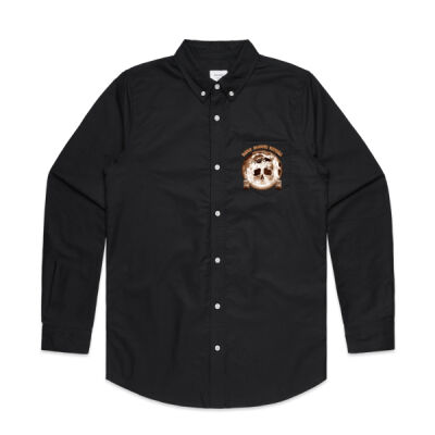 Dark Moon Ritual Skull & Candle Tee - Oxford Shirt Thumbnail