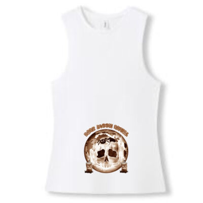 Dark Moon Ritual Skull & Candle Tee - Women's combed cotton Tank Thumbnail