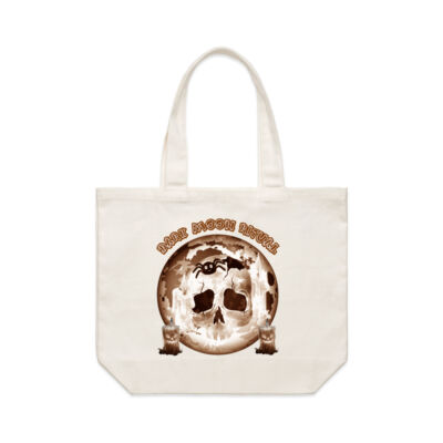 Dark Moon Ritual Skull & Candle Tee - Shoulder Tote Thumbnail