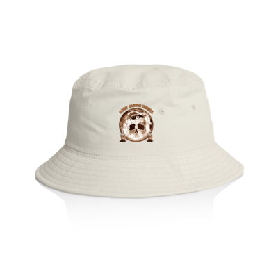 Dark Moon Ritual Skull & Candle Tee - Nylon Bucket Hat Thumbnail