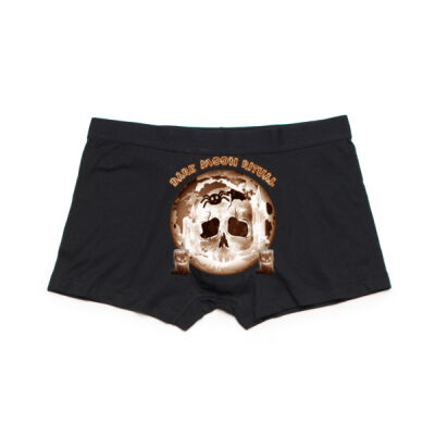 Dark Moon Ritual Skull & Candle Tee - Boxer Briefs Thumbnail