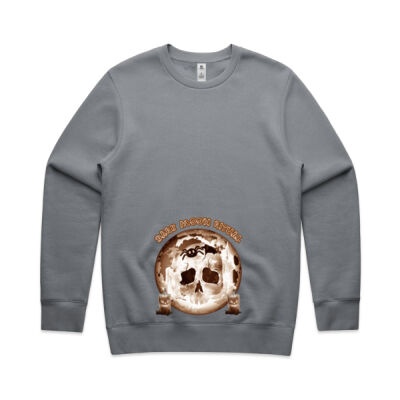 Dark Moon Ritual Skull & Candle Tee - Stencil Crew Thumbnail