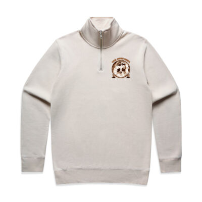 Dark Moon Ritual Skull & Candle Tee - Mens Stencil Half Zip Thumbnail