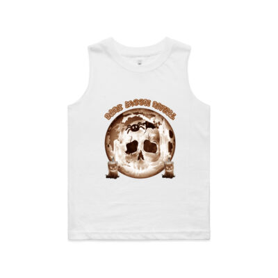 Dark Moon Ritual Skull & Candle Tee - Youth Barnard Tank tee  Thumbnail