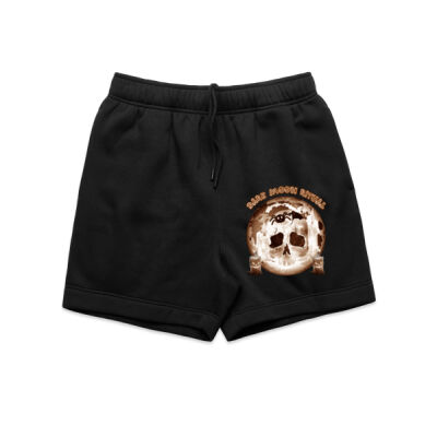 Dark Moon Ritual Skull & Candle Tee - Mens Relax Track Shorts  Thumbnail
