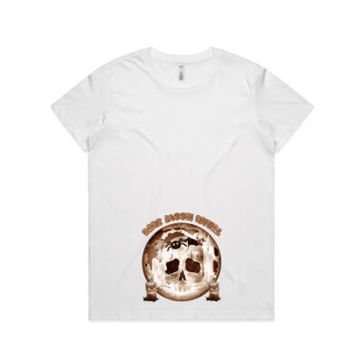 Dark Moon Ritual Skull & Candle Tee - Women's Basic Tee Thumbnail