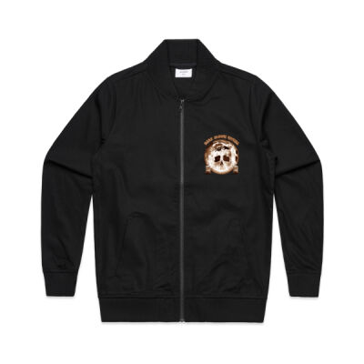 Dark Moon Ritual Skull & Candle Tee - Men's Bomber Jacket Thumbnail