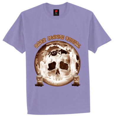 Dark Moon Ritual Skull & Candle Tee - Kids Regular Tee Thumbnail