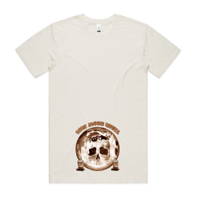 Dark Moon Ritual Skull & Candle Tee - Organic Staple Tee Thumbnail
