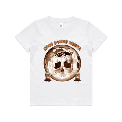 Dark Moon Ritual Skull & Candle Tee - Youth Staple Tee Thumbnail