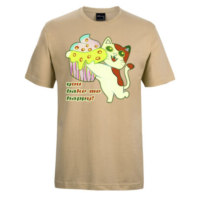 Cute Cat Cupcake Design - JB's  Tee Thumbnail