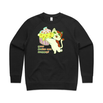 Cute Cat Cupcake Design - Womens Supply Crew  Thumbnail