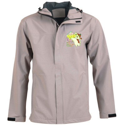 Cute Cat Cupcake Design - Absolute Waterproof Performance Jacket - Mens Thumbnail