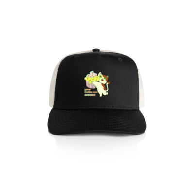 Cute Cat Cupcake Design - Stock Contract Trucker Thumbnail