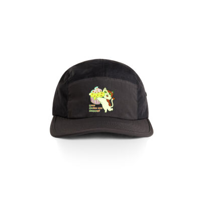 Cute Cat Cupcake Design - Finn 2-Tone Nylon Cap Thumbnail