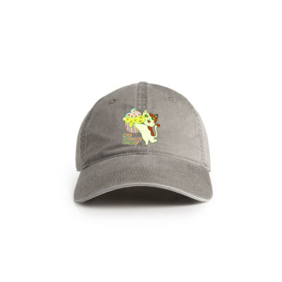 Cute Cat Cupcake Design - Access Faded Cap Thumbnail