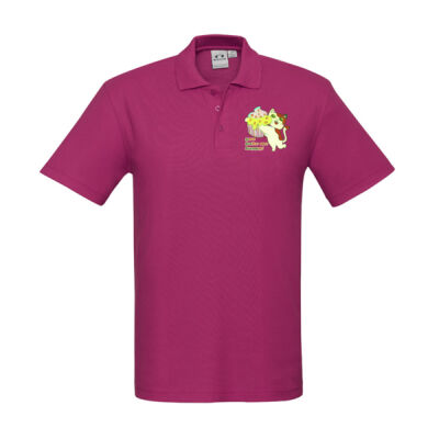 Cute Cat Cupcake Design - Kids Crew Short Sleeve Polo Thumbnail