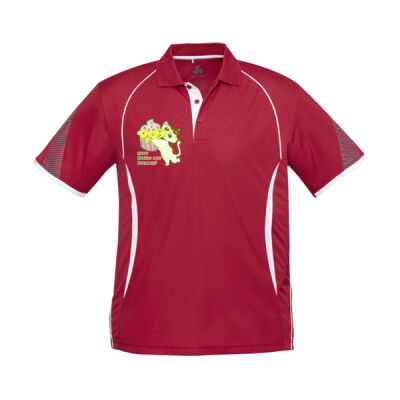 Cute Cat Cupcake Design - Kids Razor Short Sleeve Polo Thumbnail