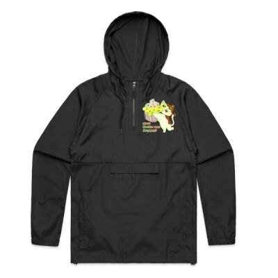 Cute Cat Cupcake Design - Mens Cyrus Windbreaker Thumbnail